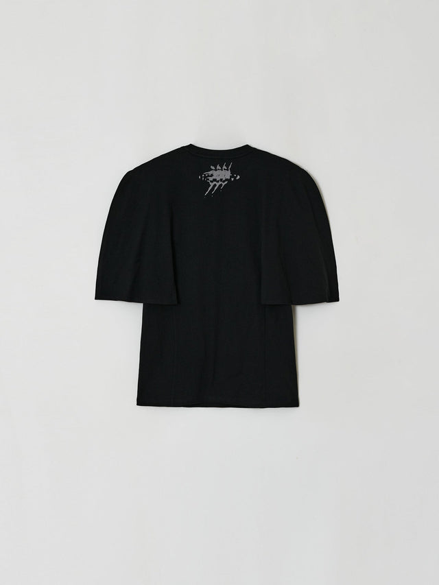 AW25 ‘MOVEMENT’ CAPE FLARED T-SHIRT (-20%)