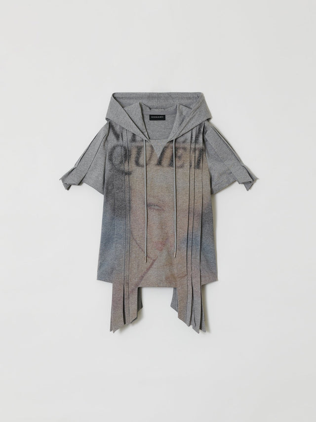 SS26 ‘STATIC’ PLEATS HOODIE (-30%)