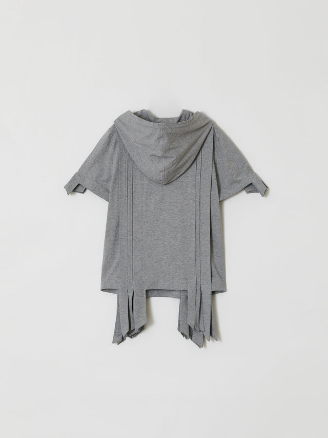 SS26 ‘STATIC’ PLEATS HOODIE (-30%)