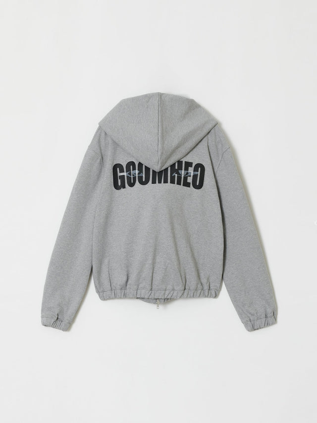 BACK EYES HOOD ZIP UP (-30%)