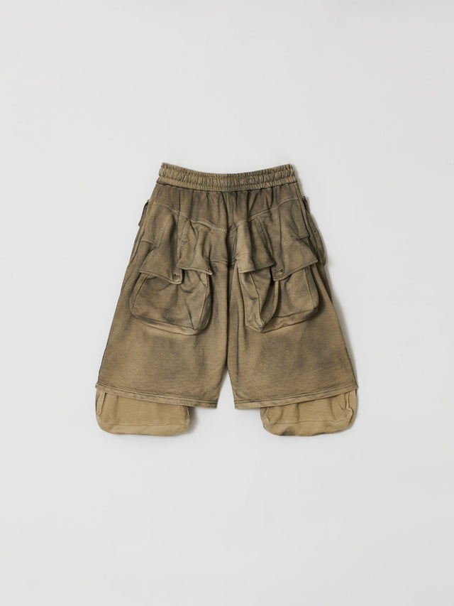 SS26 ‘STATIC’ BIG POCKET JERSEY SHORTS (-30%)