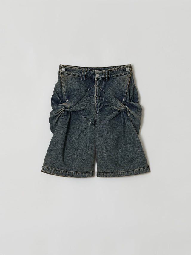 SS25 ‘TWIST’ TWIST BERMUDA SHORTS (-30%)