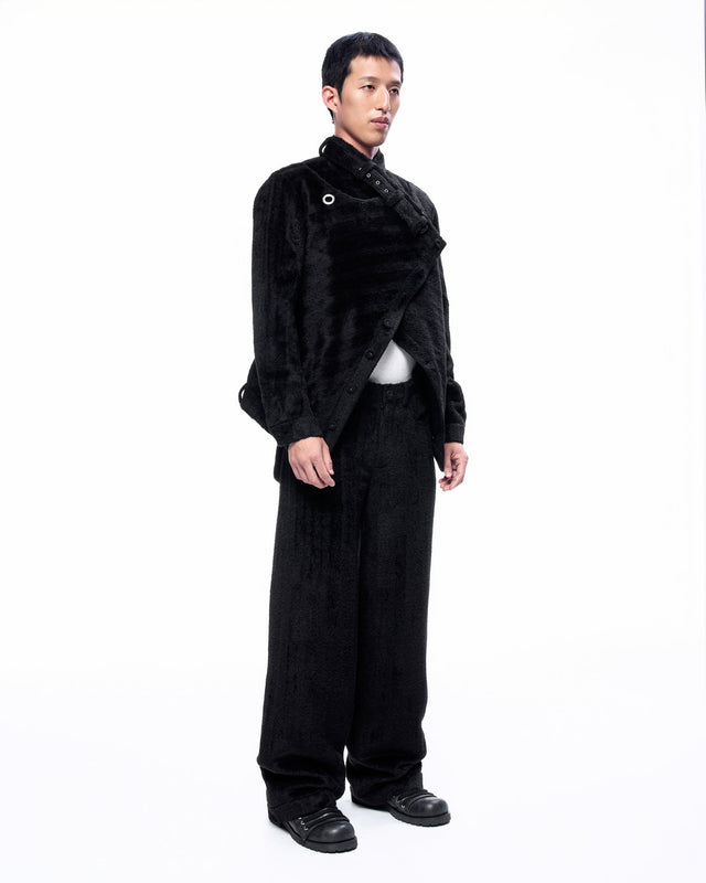 AW25 ‘MOVEMENT’ WOOL WAISTBAND COLLAR JACKET (-20%)