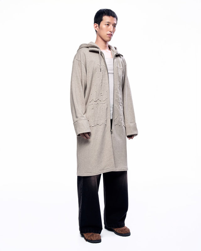 AW24 ‘RUNAWAY’ JERSEY TUNIC COAT (-40%)