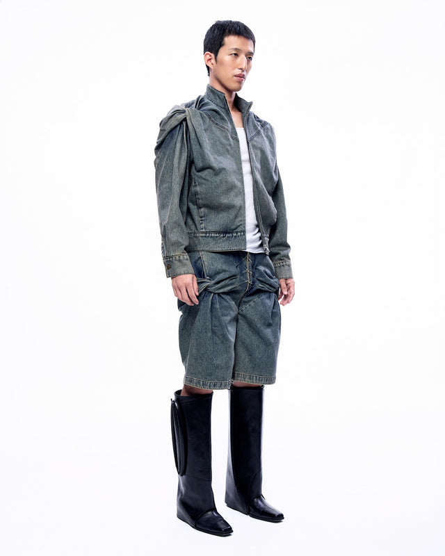 SS25 ‘TWIST’ DENIM TWIST JACKET (-20%)