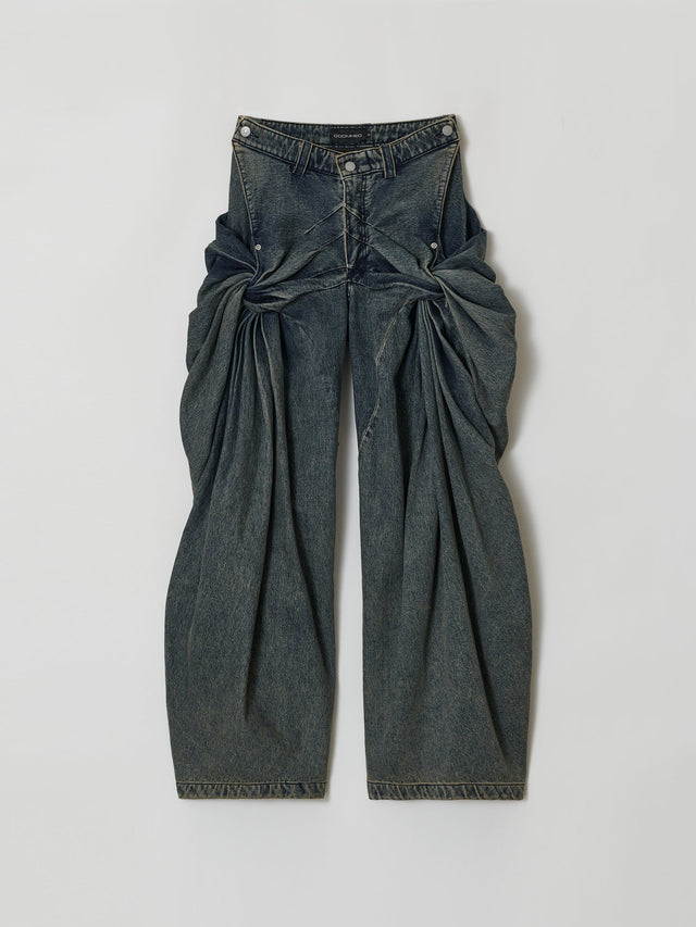 SS25 ‘TWIST’ TWIST BAGGY JEANS (-30%)