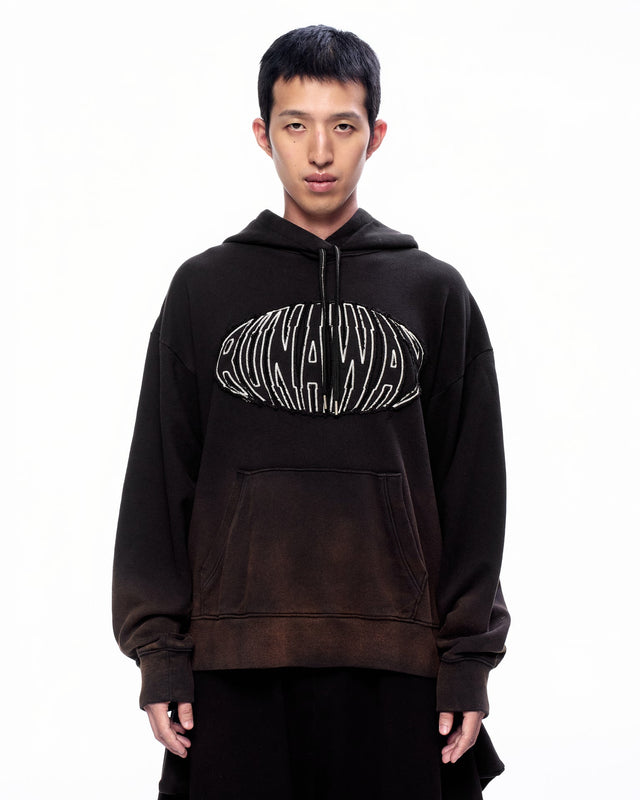 AW24 ‘RUNAWAY’ BACK FLARED HOODIE (-40%)