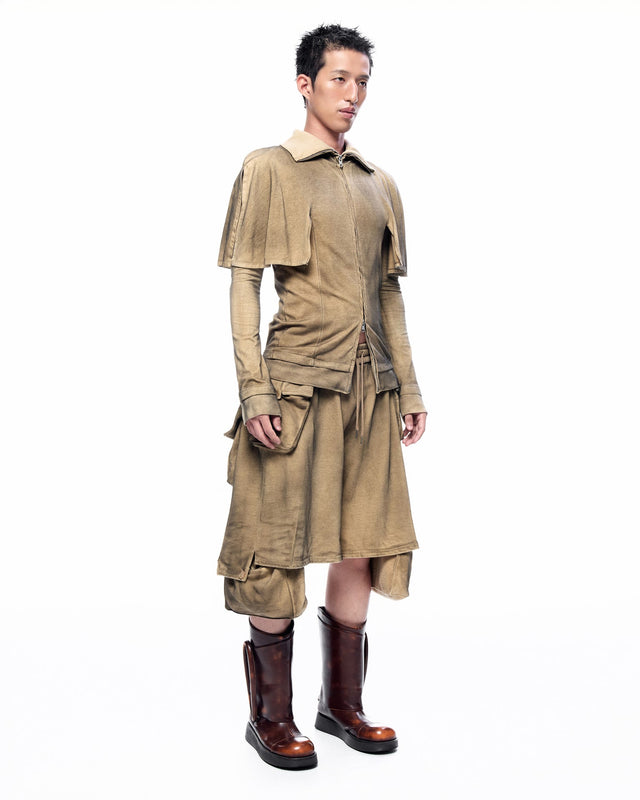 SS26 CAPE LONG SLEEVE ZIP UP (-30%)