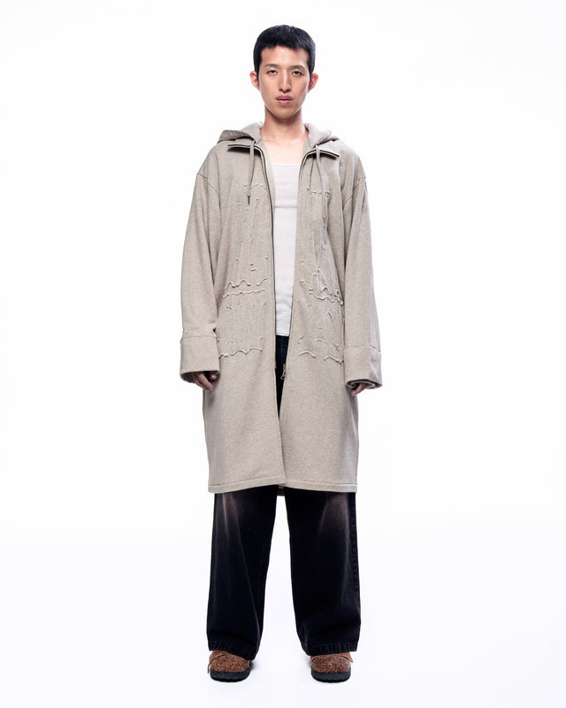 AW24 ‘RUNAWAY’ JERSEY TUNIC COAT (-40%)