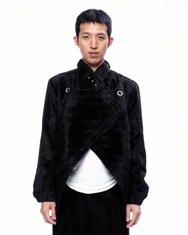 AW25 ‘MOVEMENT’ WOOL WAISTBAND COLLAR JACKET (-20%)