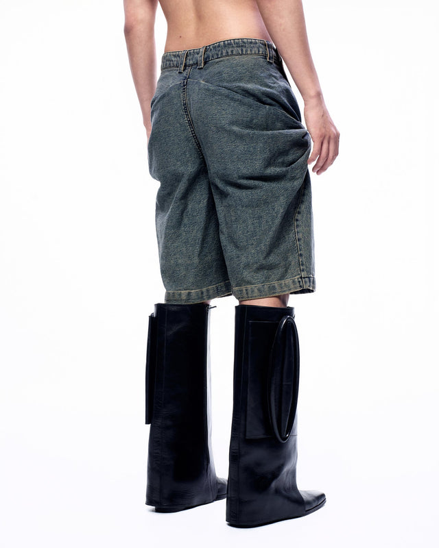 SS25 ‘TWIST’ TWIST BERMUDA SHORTS (-30%)