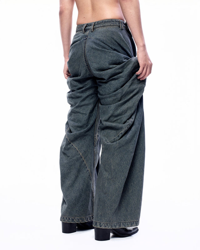 SS25 ‘TWIST’ TWIST BAGGY JEANS (-30%)