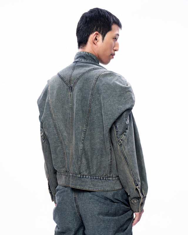 SS25 ‘TWIST’ DENIM TWIST JACKET (-20%)