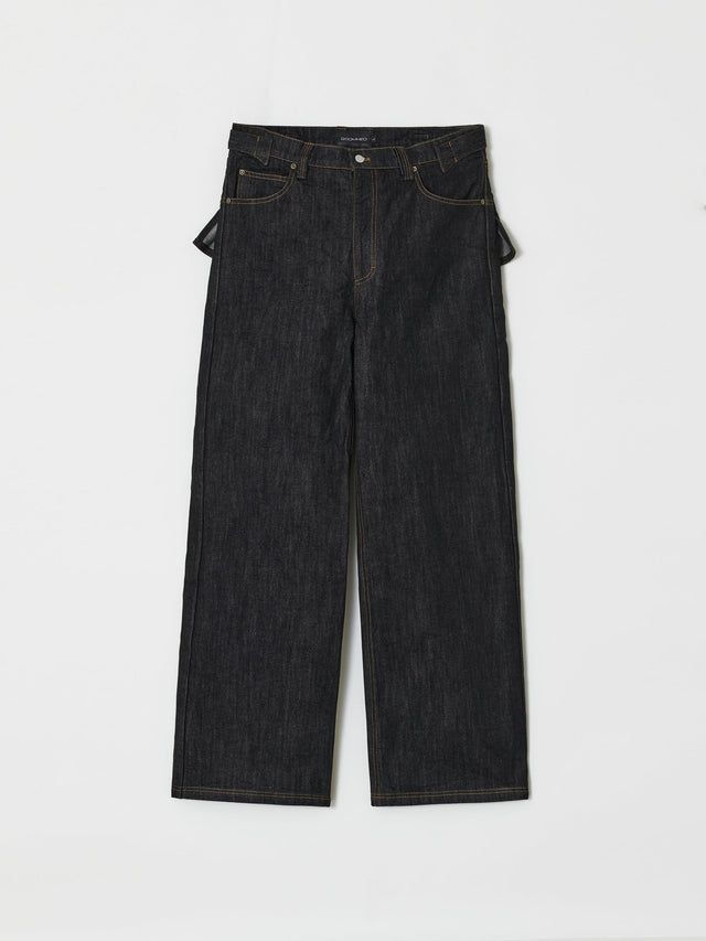 SS26 ‘STATIC’ LONG BACK POCKET JEANS (-30%)