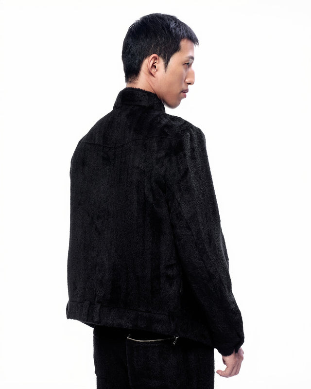 AW25 ‘MOVEMENT’ WOOL WAISTBAND COLLAR JACKET (-20%)