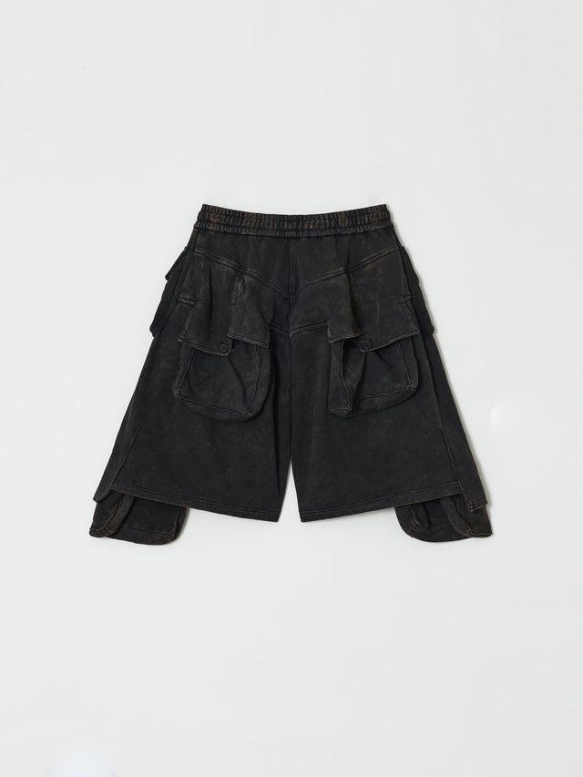 SS26 ‘STATIC’ BIG POCKET JERSEY SHORTS (-30%)
