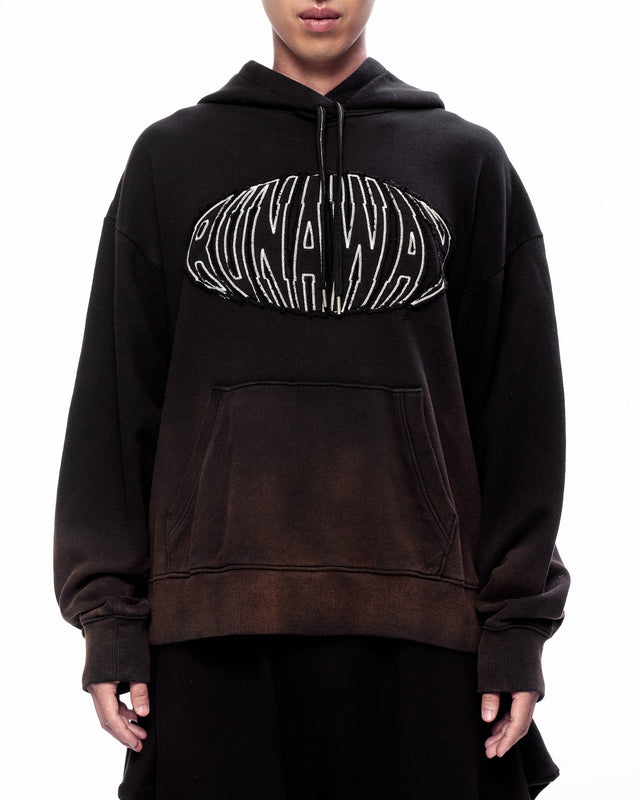 AW24 ‘RUNAWAY’ BACK FLARED HOODIE (-40%)