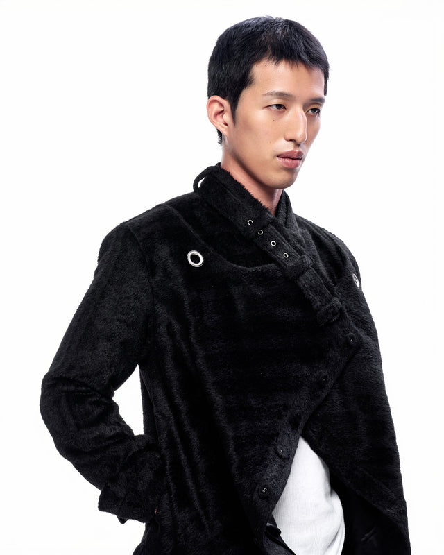 AW25 ‘MOVEMENT’ WOOL WAISTBAND COLLAR JACKET (-20%)