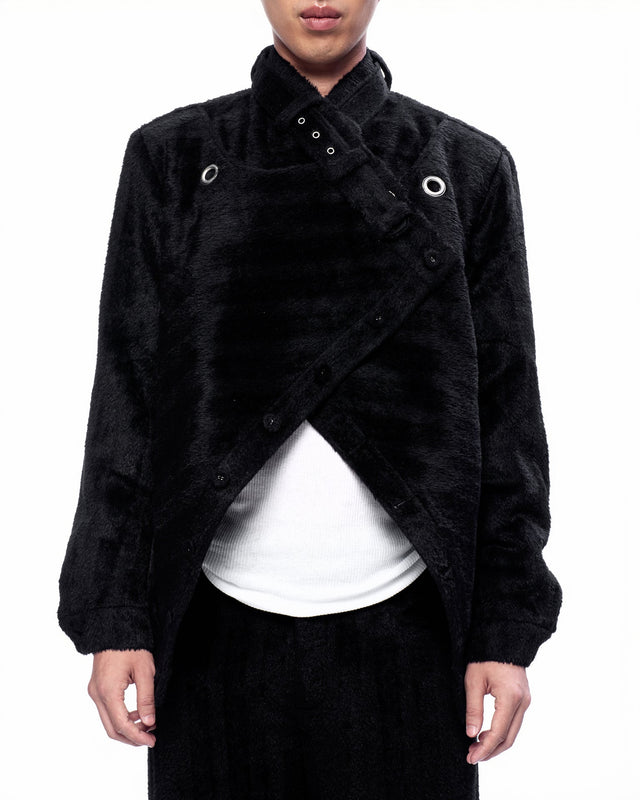 AW25 ‘MOVEMENT’ WOOL WAISTBAND COLLAR JACKET (-20%)