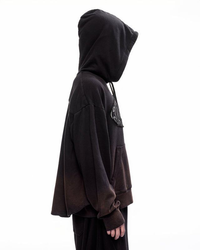 AW24 ‘RUNAWAY’ BACK FLARED HOODIE (-40%)