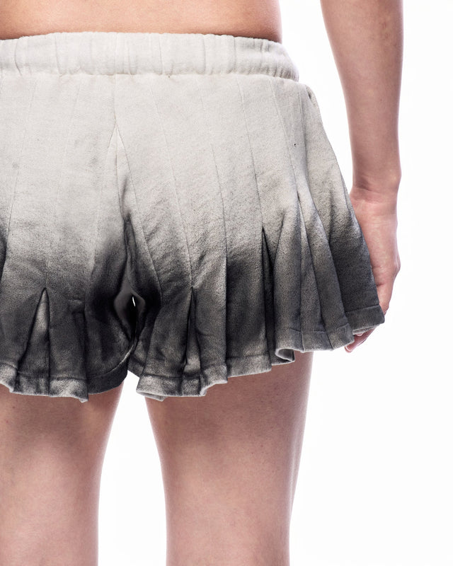 SS25 ‘TWIST’ JERSEY PLEATED SHORTS (-40%)
