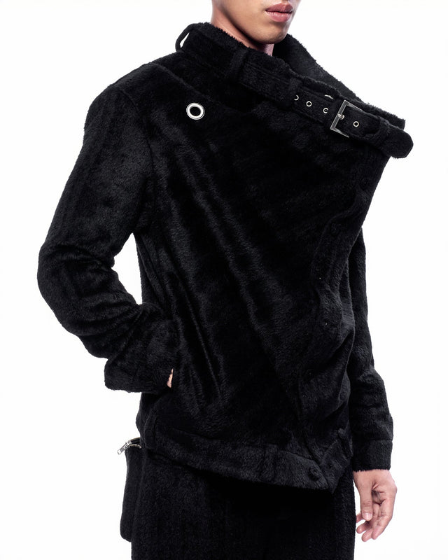 AW25 ‘MOVEMENT’ WOOL WAISTBAND COLLAR JACKET (-20%)