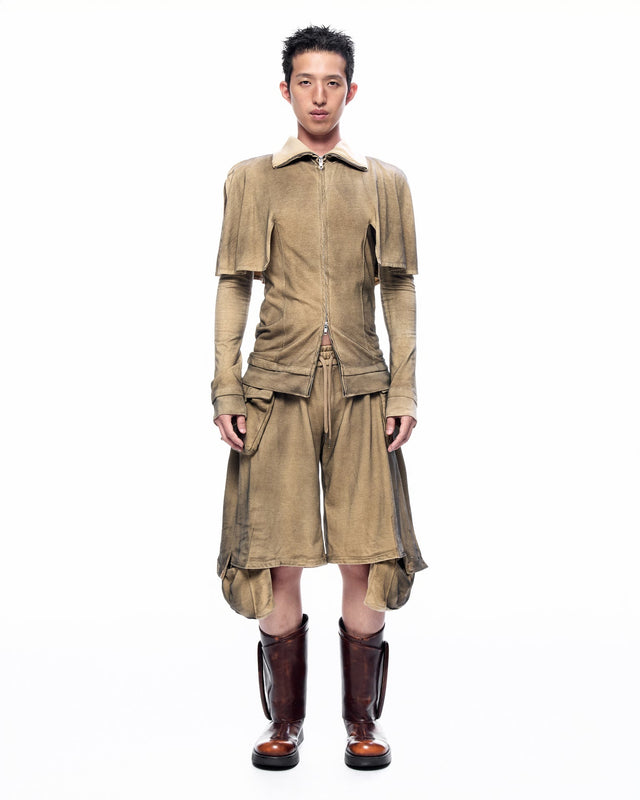 SS26 ‘STATIC’ BIG POCKET JERSEY SHORTS (-30%)