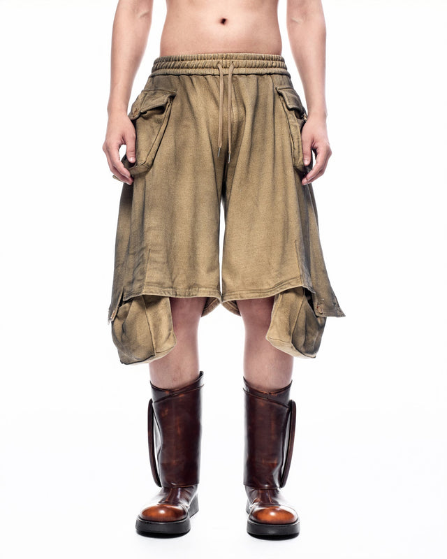 SS26 ‘STATIC’ BIG POCKET JERSEY SHORTS (-30%)