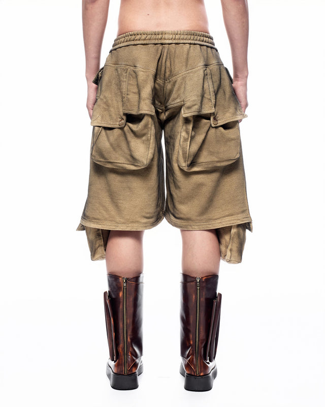 SS26 ‘STATIC’ BIG POCKET JERSEY SHORTS (-30%)