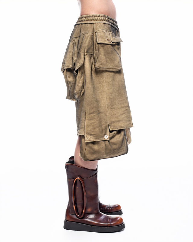 SS26 ‘STATIC’ BIG POCKET JERSEY SHORTS (-30%)