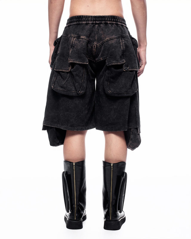 SS26 ‘STATIC’ BIG POCKET JERSEY SHORTS (-30%)