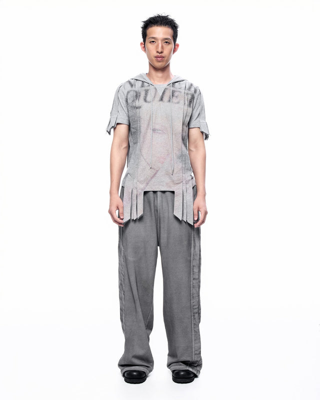 SS26 ‘STATIC’ PLEATS HOODIE (-30%)