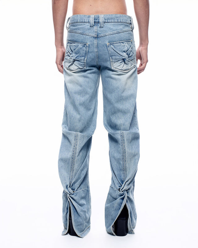SS26 ‘STATIC’ BACK TWIST JEANS (-30%)