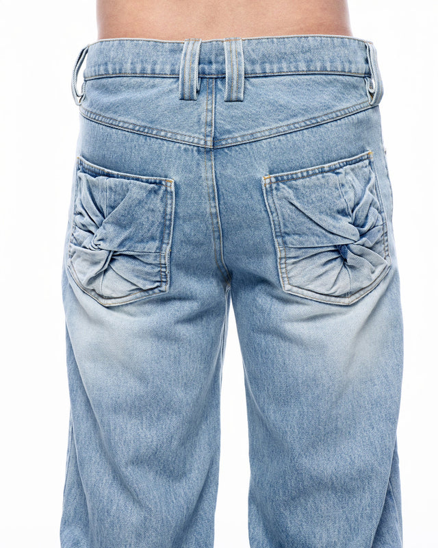 SS26 ‘STATIC’ BACK TWIST JEANS (-30%)
